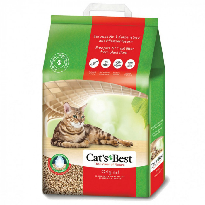 Cat litter clumping - Cats Best Original 20L