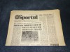 ZIARUL SPORTUL 14 MAI 1983 ROMANIA CEHOSLOVACIA