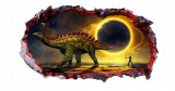 Cumpara ieftin Sticker decorativ cu Dinozauri, 85 cm, 4438ST-1