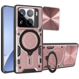 Husa Xiaomi 15 Pro Techsuit CamGuard Pro, roz auriu