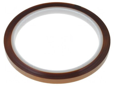 Bandă pentru Temperatură Ridicată 0,0635mm 55% Aurie 6mm foto