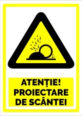 Semn pentru proiectare de scantei foto