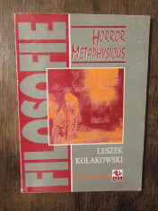 Horror metaphysicus - Leszek Kolakowski foto