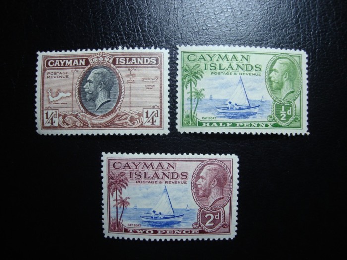 CAYMAN ISLANDS GEORGE V MH