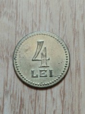 Jeton Romania 4 lei Cercul Militar Bucuresti-Perioada Interbelica foto