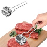 Aparat pentru fragezit carne, din otel inoxidabil, 20,5cm Handy KitchenServ, Perfect Home