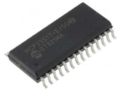 Interfață Extensie I/O 10Mbps SPI SMD SOIC28 foto