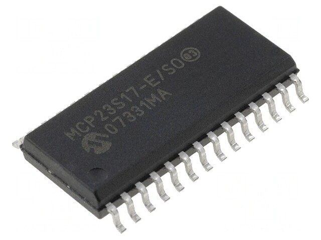 Interfață Extensie I/O 10Mbps SPI SMD SOIC28