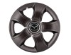 Set 4 capace roti Bis Negru R15 pentru gama auto Mazda, Autohelix MSA
