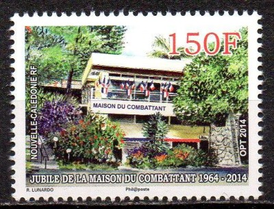 NOUA CALEDONIE 2014, Arhitectura, serie neuzată, MNH foto