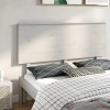 VidaXL Tăblie de pat, alb, 154x6x82,5 cm, lemn masiv de pin 819176