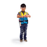 Set costum si accesorii constructor pentru copii PlayLearn Toys, BigJigs Toys