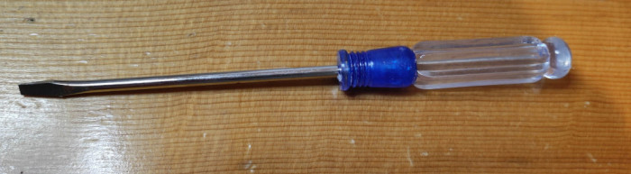 Surubelnita mica, lungime totala 13 cm (util 7,5 cm), dreapta - Pachet 2 bucati