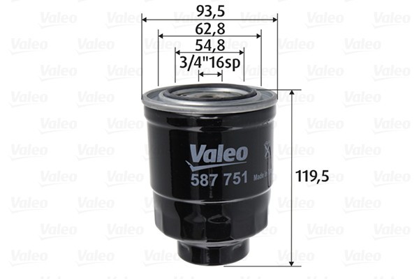 VALEO 587751 filtru combustibil