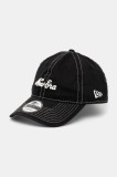 New Era șapcă de baseball din bumbac culoarea negru, cu imprimeu, 60595289