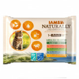 IAMS Naturally Adult Land &amp;amp; Sea Collection 4 x 85 g