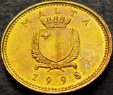 Cumpara ieftin Moneda 1 CENT - MALTA, anul 1998 * cod 4992 B = A.UNC, Europa
