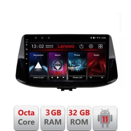 Navigatie Hyundai I30 2017- D-1041 Octa Core cu Android Radio Bluetooth Internet GPS WIFI DSP 3+32 GB 4G KIT-10 LENOVO LITE CarStore Technology