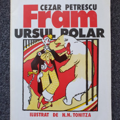 FRAM URSUL POLAR - Cezar Petrescu - ilustratii N. N. Tonitza