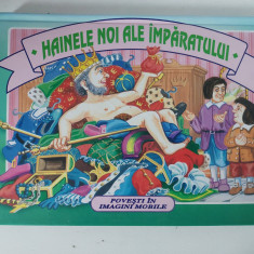 Hainele noi ale imparatului, carte 3D/ pop-up, povesti in imagini mobile, 1994