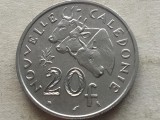 NOUA CALEDONIE-20 FRANCS 1972