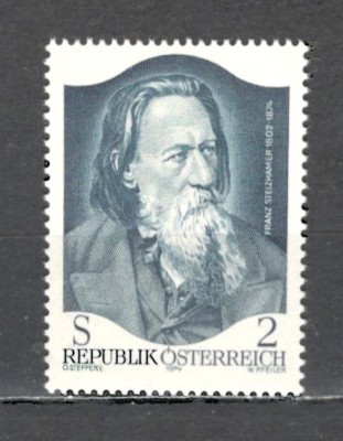 Austria.1974 100 ani moarte F.Stelzhamer-poet MA.792 foto