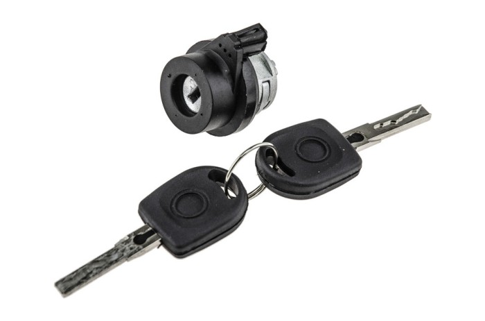 Contact pornire cu cheie Vw Golf 5 2004-, Jetta 2005-, Transporter T5 2003-, Skoda Octavia 2 2004-, 2 Chei Incluse, NTY EST-VW-003