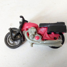 Motocicleta jucarie veche romaneasca, plastic, anii 70-80, colectie