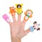 Jucării Teatru de Păpuși, Finger Puppet, Animale Sălbatice, Set 5 Bucăți, Multicolor