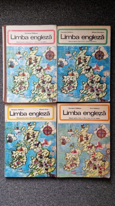 LIMBA ENGLEZA MANUAL PENTRU CLASA V, VI, VII si VIII - Georgiana Galateanu