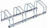 Cumpara ieftin Suport metalic pentru 4 biciclete KraftDele KD651, rastel de parcare stabil cu ancorare și compatibilitate anvelope 35-60 mm