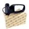Oglinda exterioara Seat Alhambra (7V8/7V9), 04.1998-01.2001, Vw Sharan (7M), 05.1998-04.2000, Dreapta, Crom, electrica, Cu incalzire, carcasa neagra,