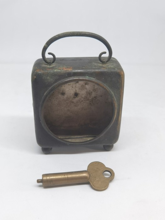 Carcasa veche pentru ceas,din bronz.