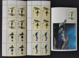 SOMALIA-COSMONAUTICA-4V.in bloc+1coala mica**SOM 115A, Africa, Spatiu
