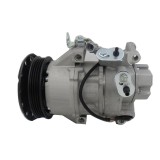 Compresor aer conditionat Toyota Yaris (XP90), 2006-2011, motorizare 1.3, 64kw, benzina, rola curea 110 mm, 4 caneluri, de tip Denso: 5SER09C