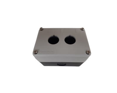 Carcasa pentru 2 butoane LA167-B2 din PVC, IP54 foto