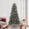 VidaXL Brad de Crăciun artificial Verde 129.5 x 129.5 x 240 cm 3395909