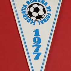 Fanion fotbal - FEDERATIA ROMANA de FOTBAL (Sibiu 1977)