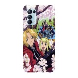 Husa compatibila cu Oppo A54 5G, Viceversa, model Full Metal Alchemists Team, Silicon, TPU, Transparent, Carcasa