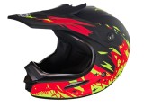 Cumpara ieftin Casca Motocross si ATV Full Face Copii si Adulti, Echipament Protectie Enduro MTB Quad, ABS, Omologare DOT