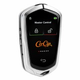 Cheie Auto Smart CerCip 858 Argintiu cu Display LCD Touchscreen 2 inch, Activare Keyless Entry