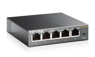 Switch TP-Link TL-SG105E, 5 port, 10/100/1000 Mbps foto