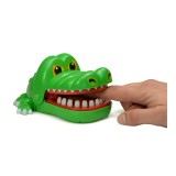 Joc de indemanare pentru copii, model crocodil la dentist, din plastic