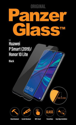PanzerGlass - Geam Securizat pentru Huawei P Smart 2019, P Smart+ 2019, Honor 10 Lite, Honor 10i, black foto