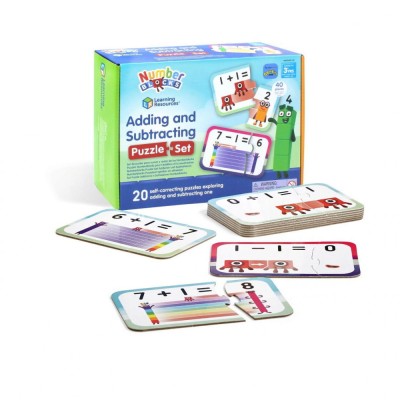 Puzzle - Adunari si scaderi 1-10 - Numberblocks foto