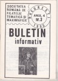 Bnk fil Soc. romana de filatelie tematica si maximafilie - buletin info 3/1993