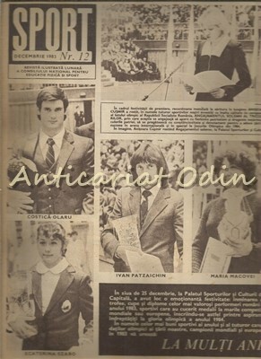 Sport Ilustrat. Decembrie 1983 - Nr.: 12 (483) foto