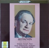 Vinil LP # "Japan Press" Beethoven* / Wilhelm Kempff ‧ Berlin Philharmonic Orchestra &lrm;&ndash; Piano Concerto No. 2, Piano Concerto No. 4 (VG++)
