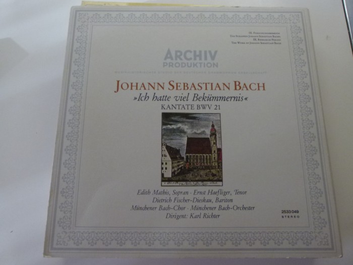 Kantate bwv 21 - Bach