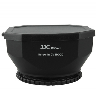 Parasolar ​JJC LH-DV58B filet 58mm pentru camere video foto